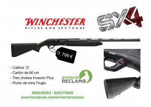 Escopeta Winchester SX4 Composite, Calibre 12.